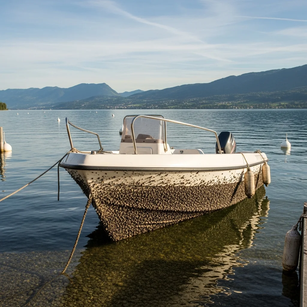 Lac du Bourget in Savoie kampt met snelle verspreiding quaggamossel