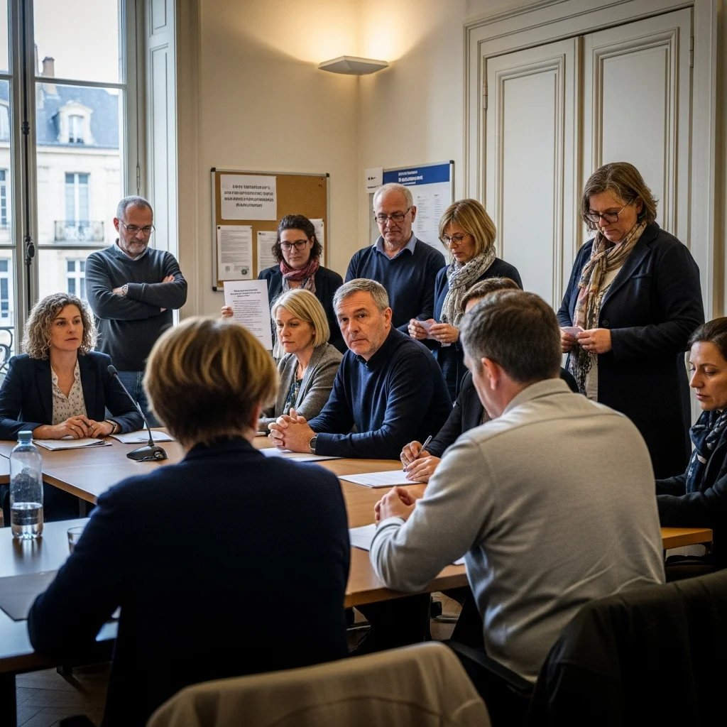 Protest tegen verhoging van taxe foncière met 8,8% in Villefranche-de-Rouergue formeel begonnen