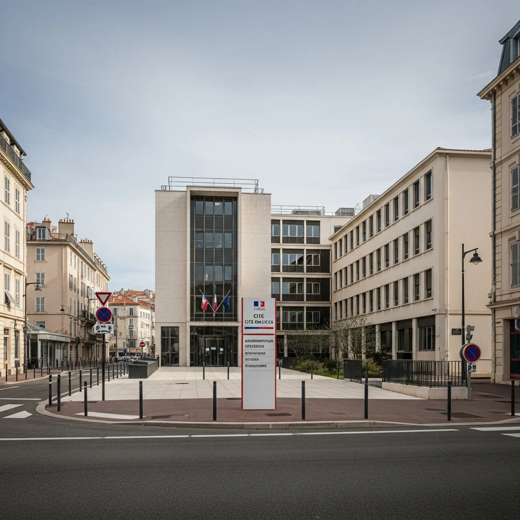 Verschillende staatsdiensten in Toulon worden samengebracht in de Cité des Lices