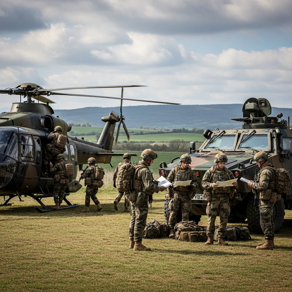 Grote militaire oefening 'Gévaudan' gestart in Aveyron