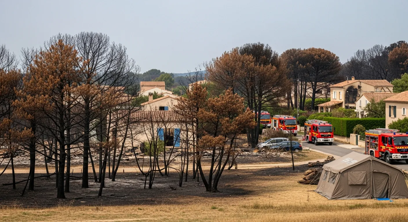 Overzicht van hulp en regelingen voor brandgedupeerden in de Var deze zomer
