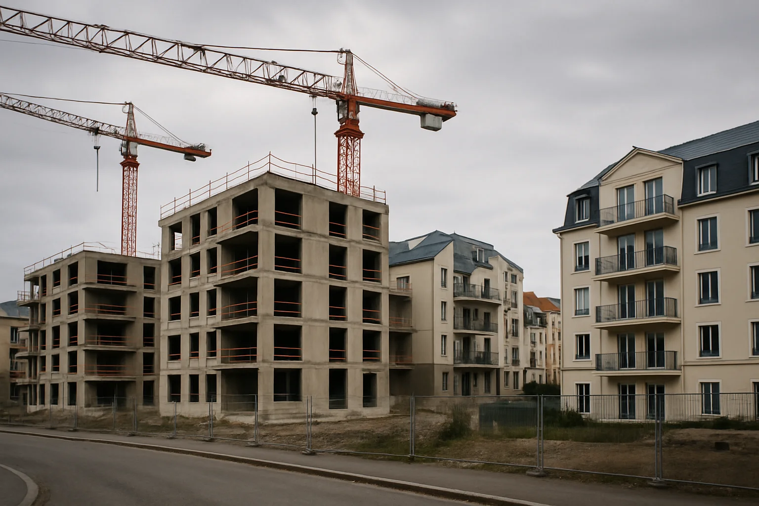 Faillissement Franse projectontwikkelaar laat 1.200 woningen onafgebouwd achter