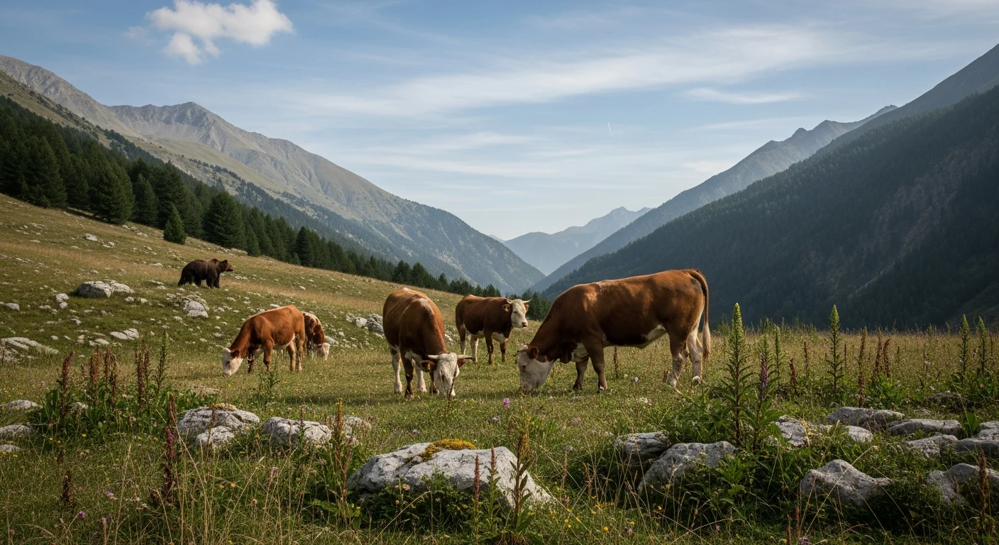 Prefectuur Ariège staat afschrikking van probleembeer toe na incident met veehouder