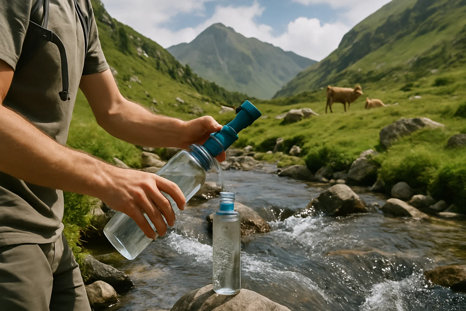 Waarschuwing voor vergiftiging bij gebruik van waterfilters in Franse bergen