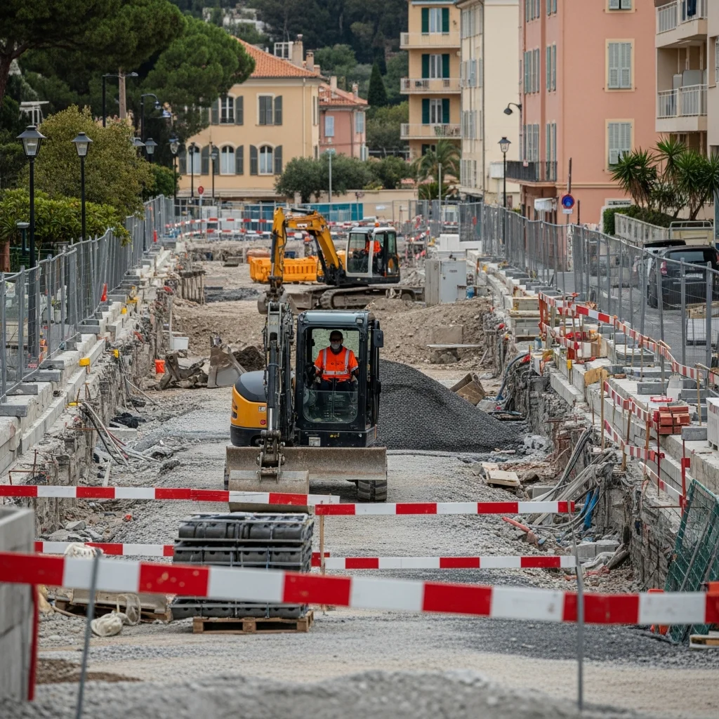 Voortgang grote infrastructurele projecten in Menton: dagelijkse gevolgen en actuele stand van zaken