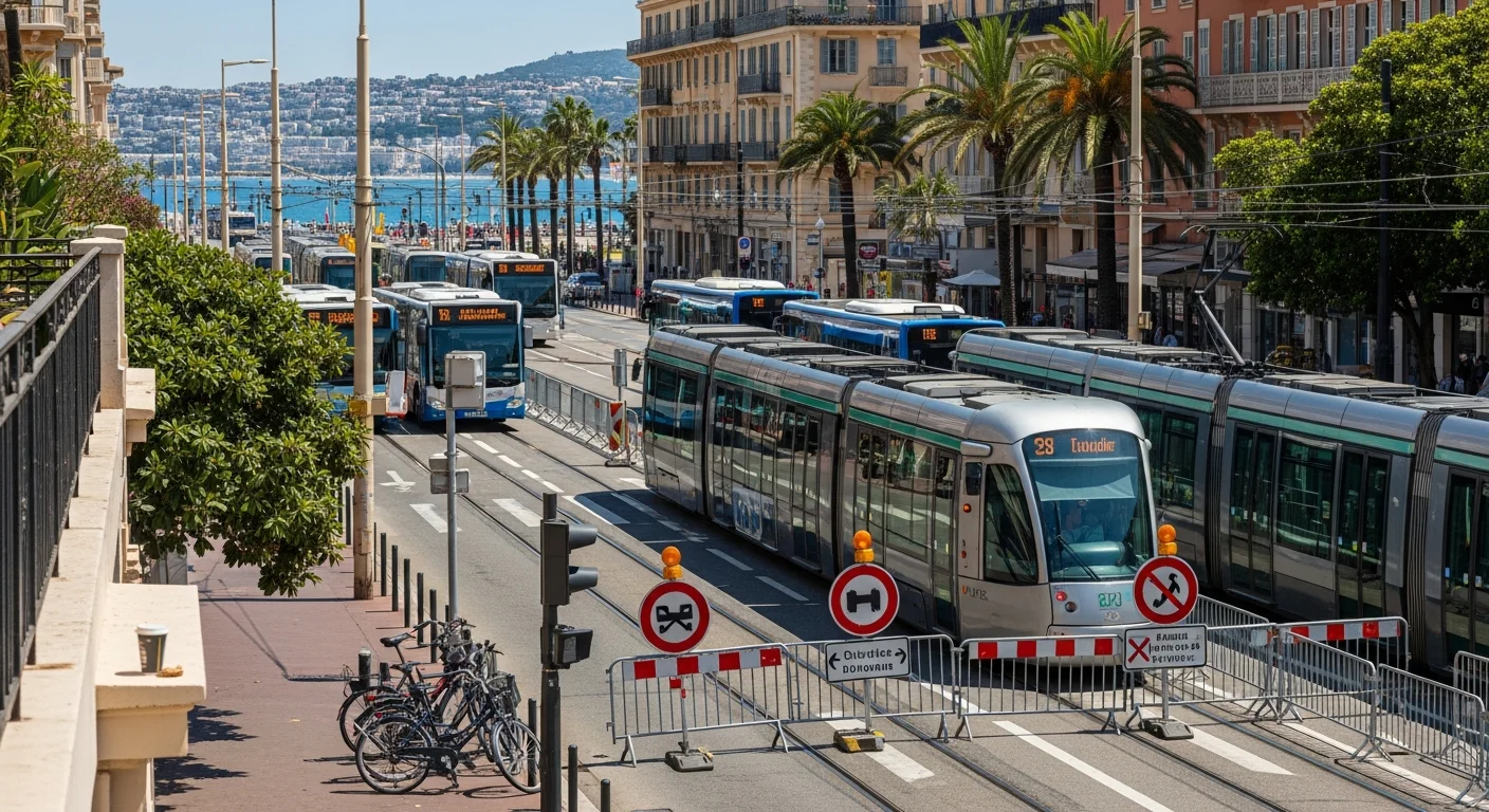 Grote ov- en verkeershinder rond Nice door Tour de France Femmes dit weekend