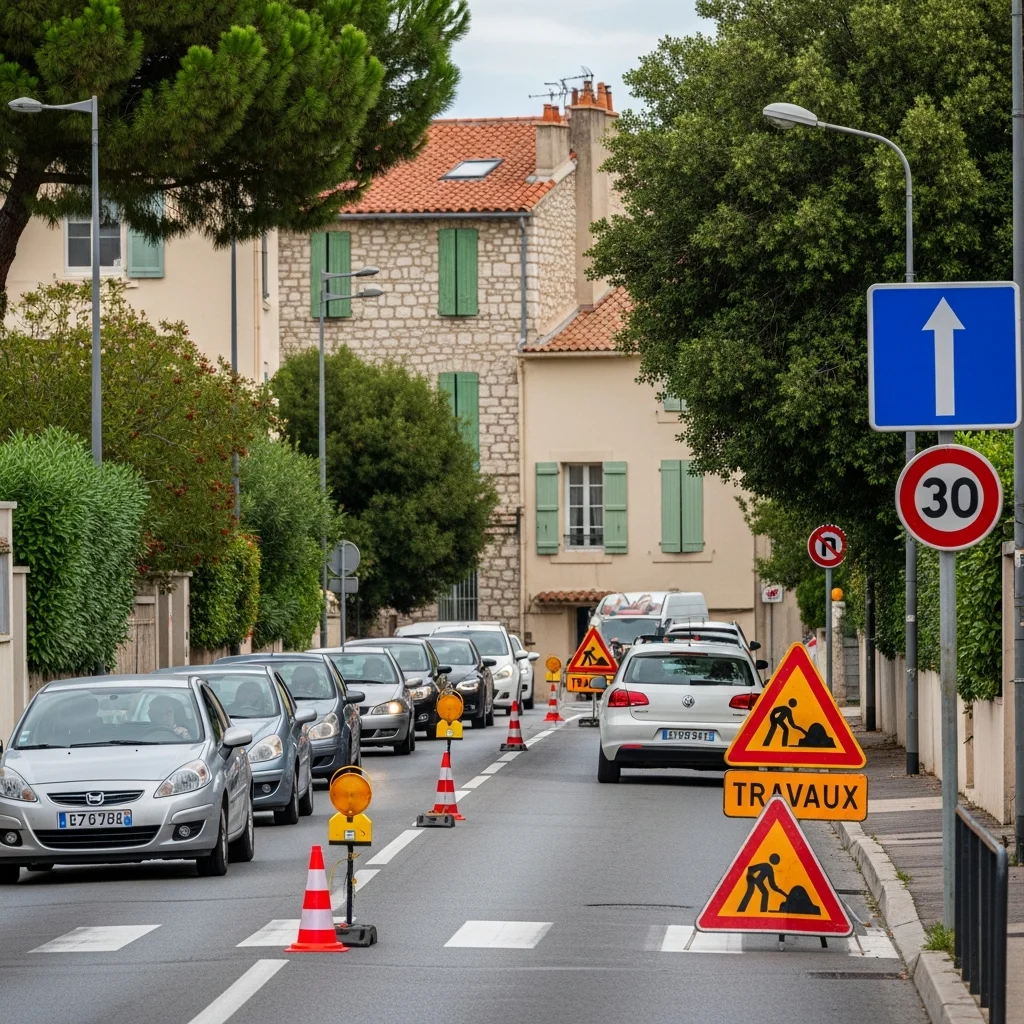 Verkeer in Sainte‑Maxime krijgt straks te maken met verplicht enkele rijstrook – wat betekent dat concreet?