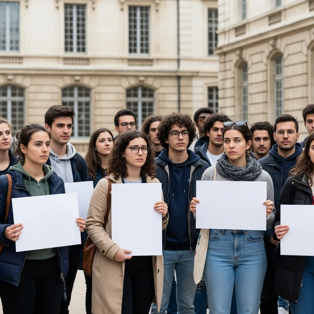 Studenten aan universiteit Toulon waarschuwen voor gevolgen van bevroren studietoelagen en budgettaire druk