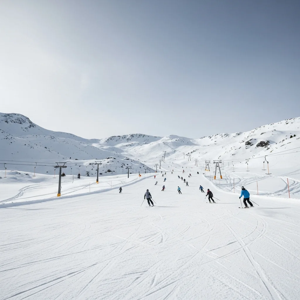 Skiomstandigheden in de Pyreneeën: pistes, sneeuwval en veiligheid halverwege februari