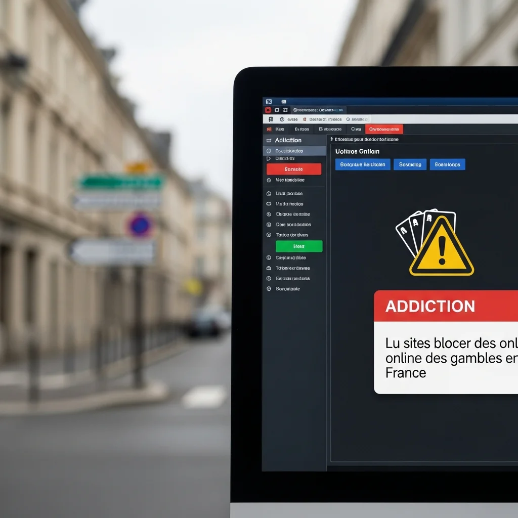 Waarschuwing voor verslavingsrisico en blokkade bij online gokplatforms in Frankrijk