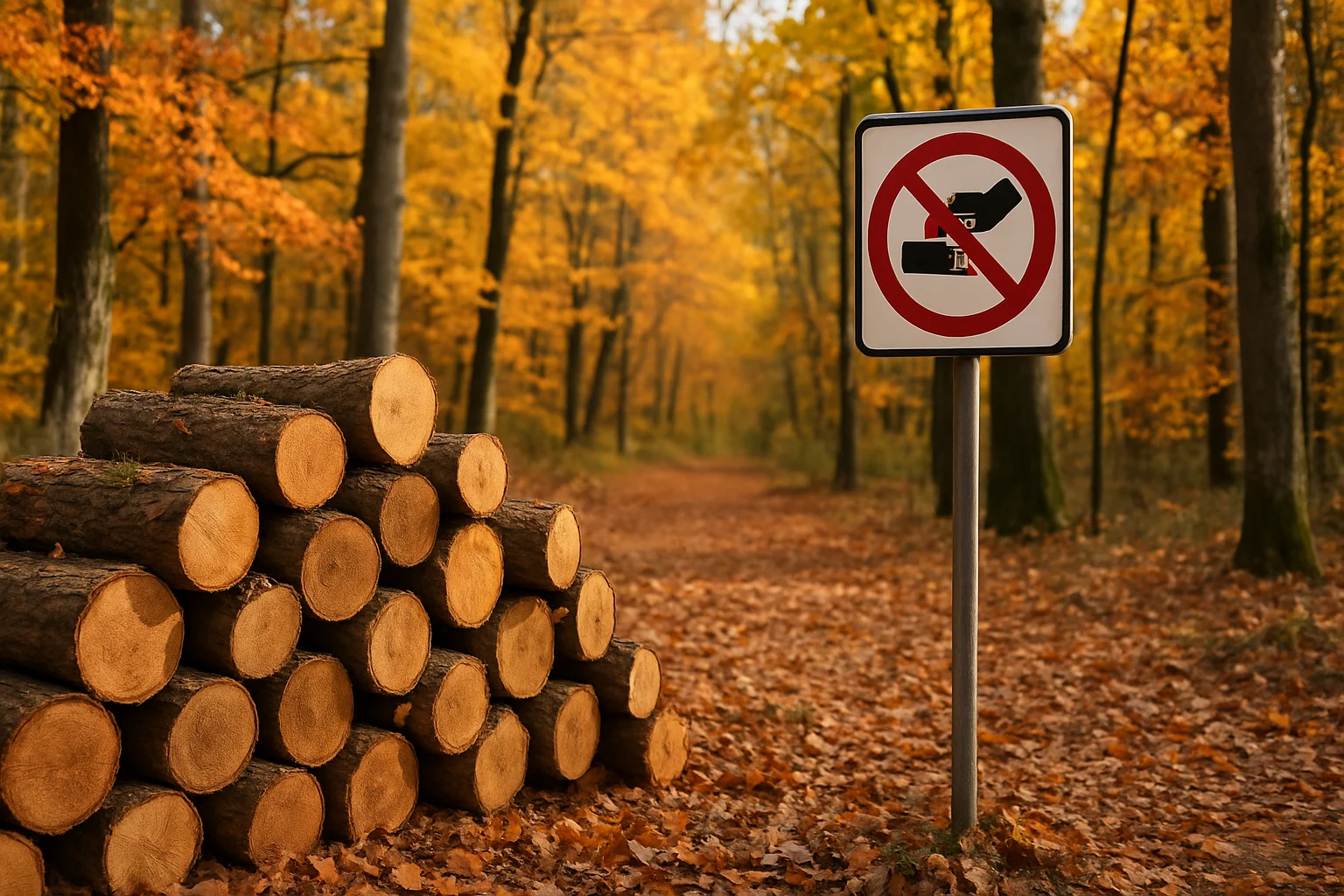 Hoge boetes voor het rapen van hout in de bossen van de Var: niet toegestaan zonder toestemming