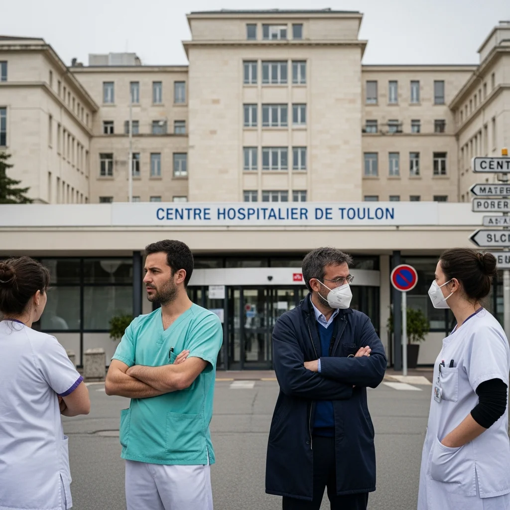 Stakingsactie aangekondigd in ziekenhuis Toulon wegens verslechterende arbeidsomstandigheden
