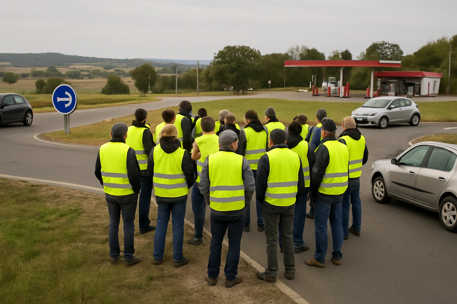 Honderden ‘gele hesjes’-protesten gepland in Frankrijk op 17 oktober