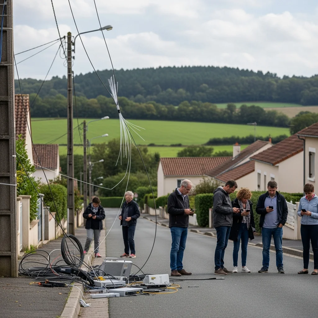 Duizenden huishoudens in Landes na drie maanden nog zonder internet door stormschade