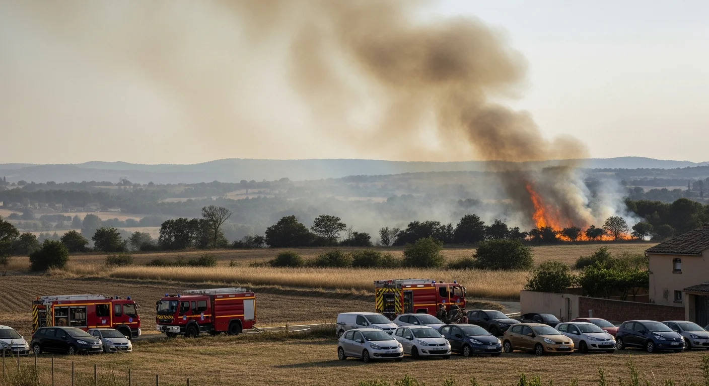 Grootschalige bosbrand bij Toulouse: evacuaties in Plaisance-du-Touch