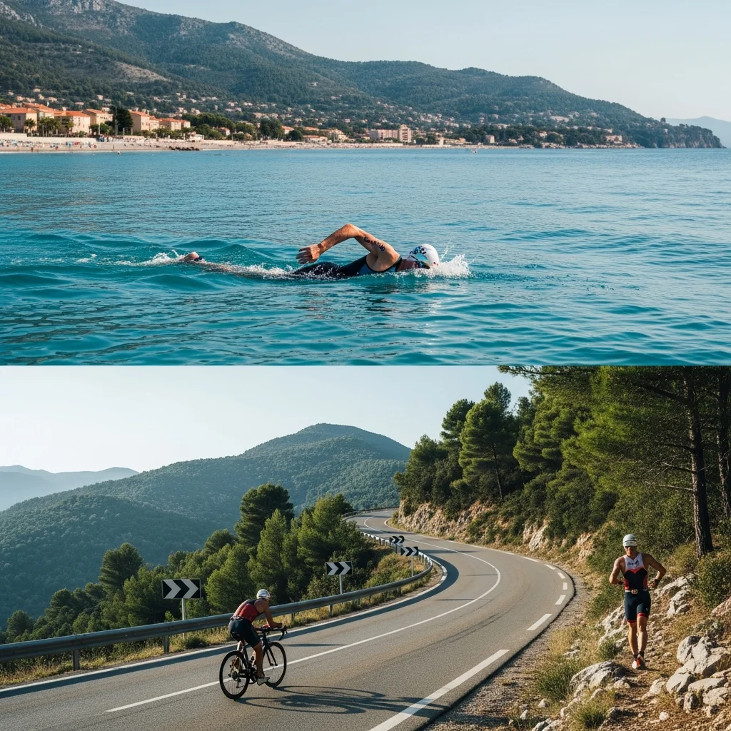 Nieuw triathlon-evenement trekt van zee naar bergen in Zuid-Frankrijk
