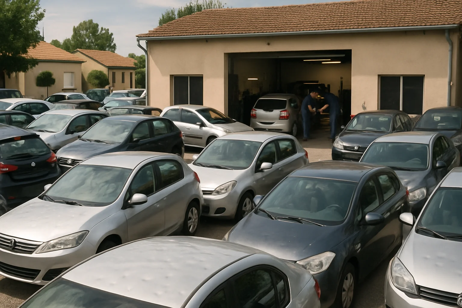 Hagelschade laat garages overvol: herstel kan tot twee jaar duren na zomerstormen