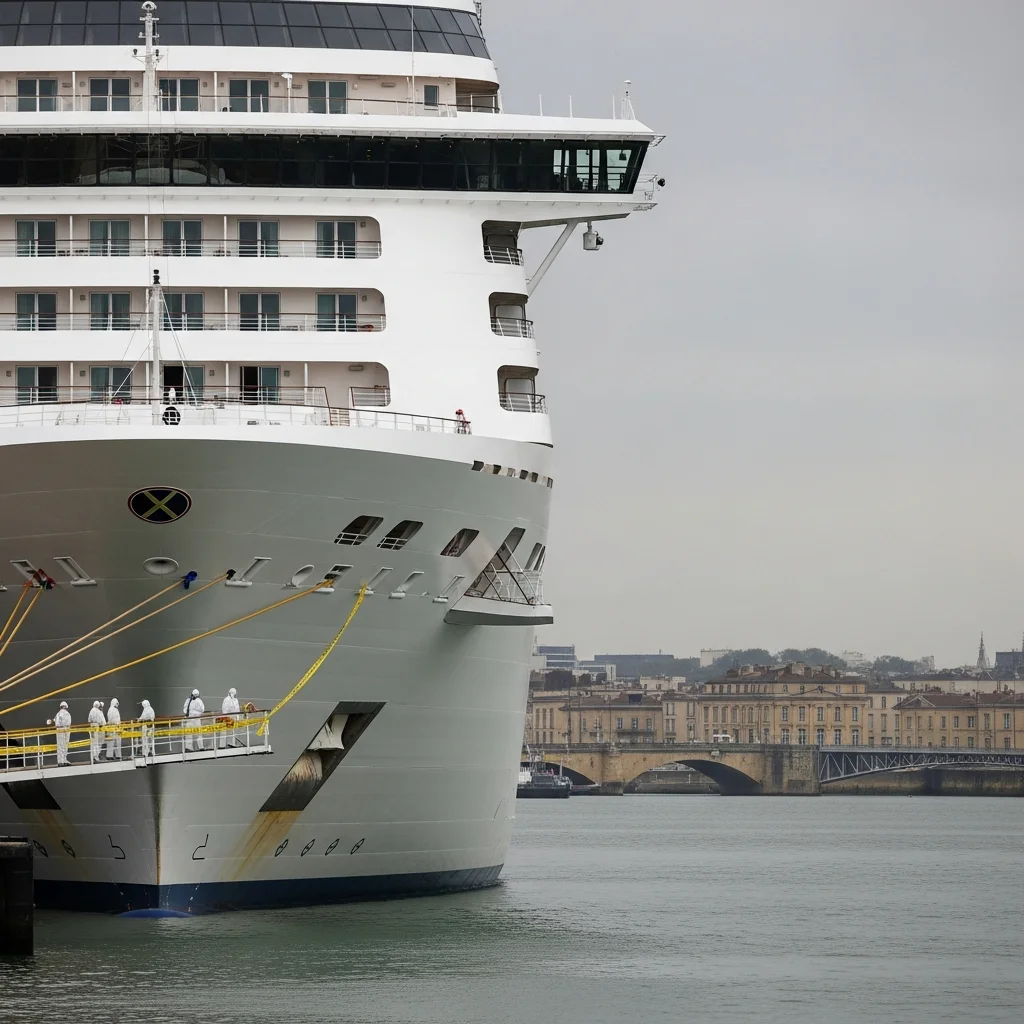 1.700 inzittenden cruiseschip in Bordeaux in quarantaine na vermoedelijke uitbraak maagdarminfectie, één dode