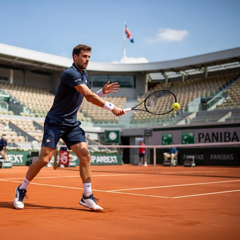 Franse tennisser Thomas Faurel (375e) onverwacht naar hoofdtoernooi Roland-Garros