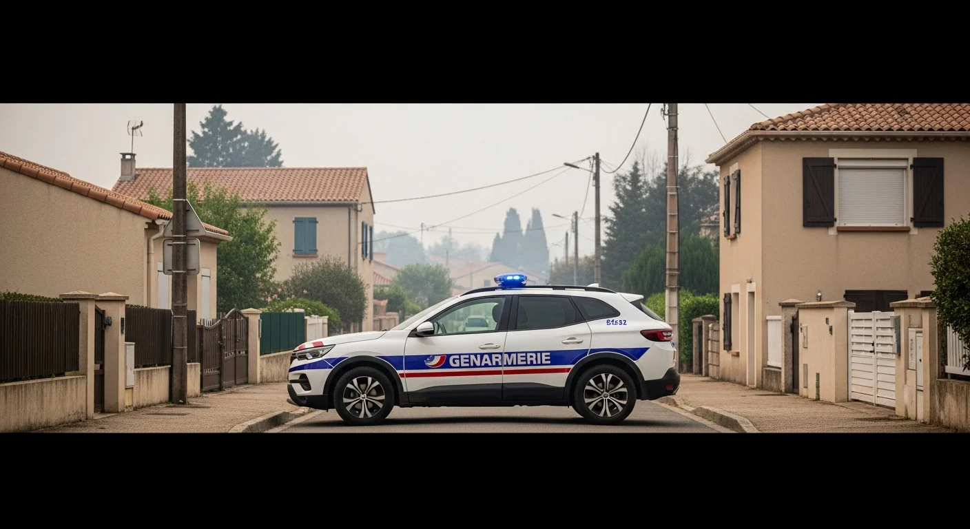Gendarmes voeren extra patrouilles uit ter bescherming van geëvacueerde woningen bij bosbranden