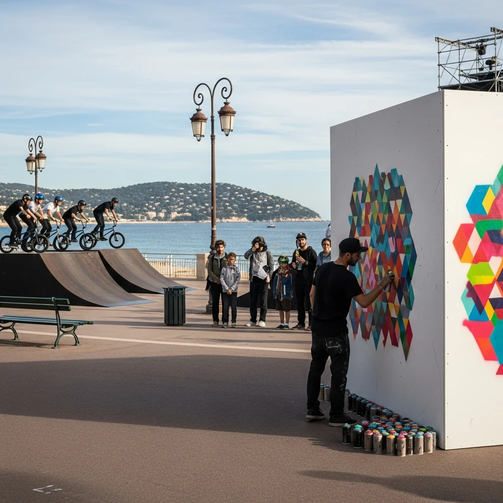 Saint-Jean-Cap-Ferrat kleurt dit weekend met street art en spectaculaire shows op PIGMENT Festival