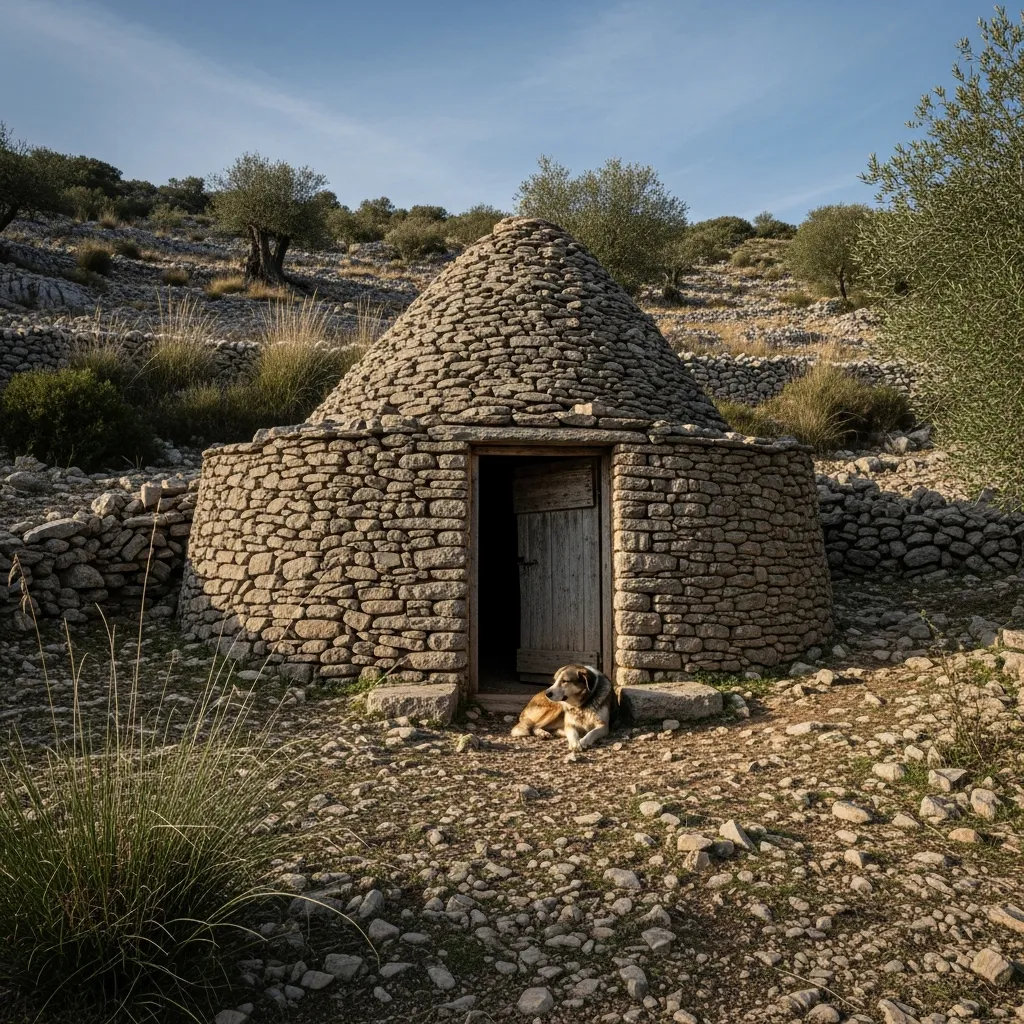 Waarom Franse herders nog steeds in oude stenen hutten slapen