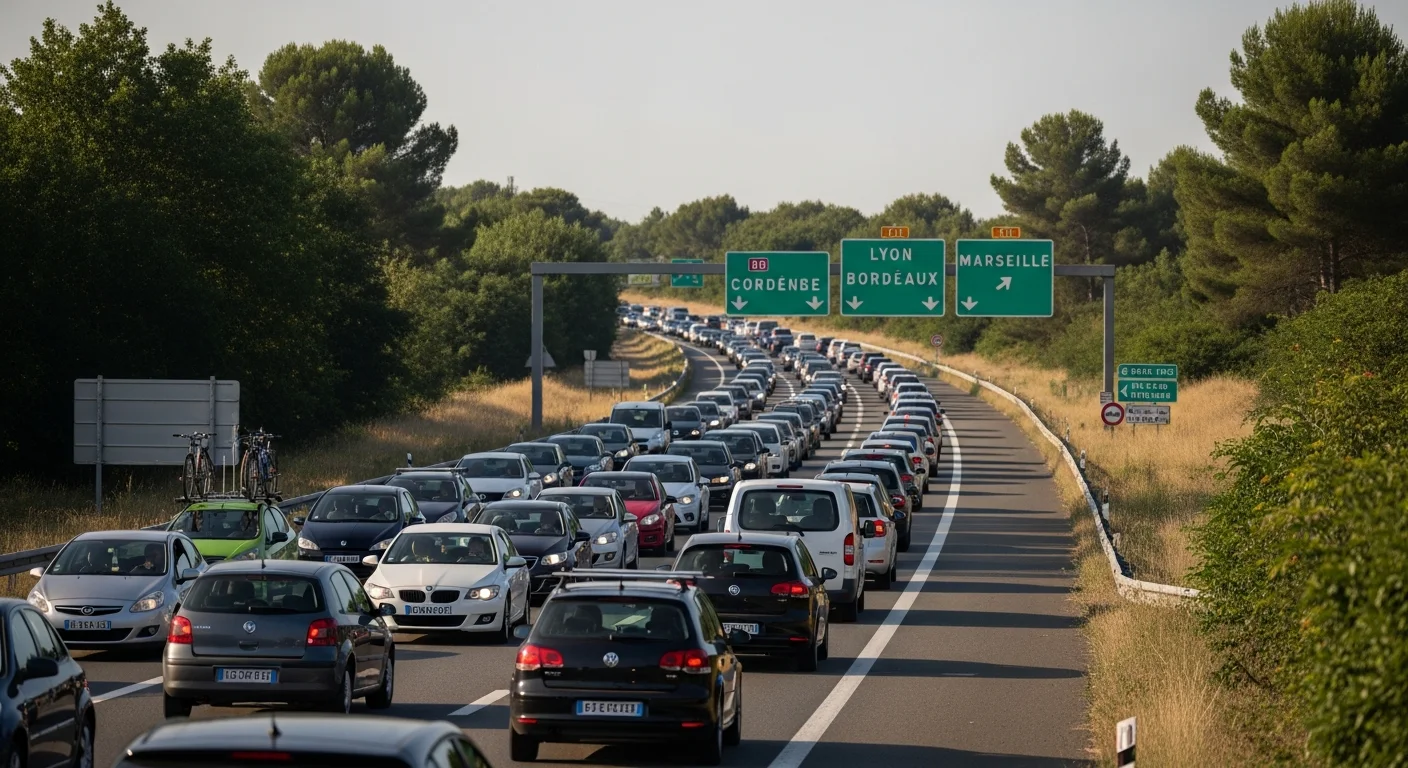 Drukke vakantie-uittocht verwacht: actuele waarschuwing voor files op 3 en 4 juli