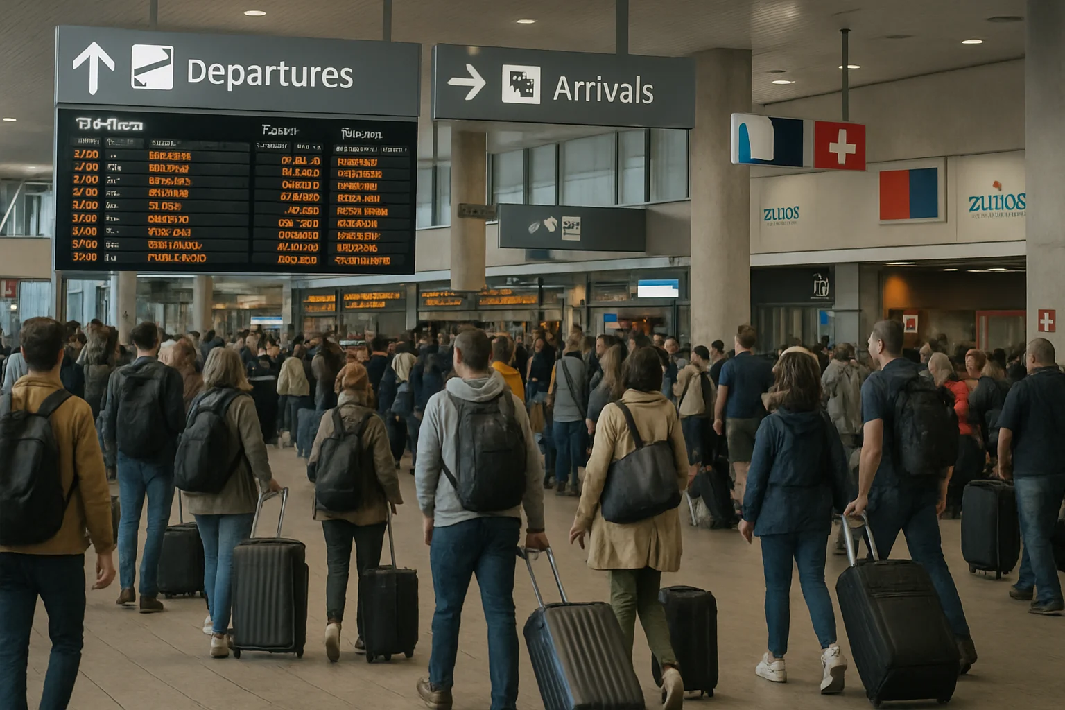 Acute verstoring vliegverkeer op luchthaven Bâle-Mulhouse