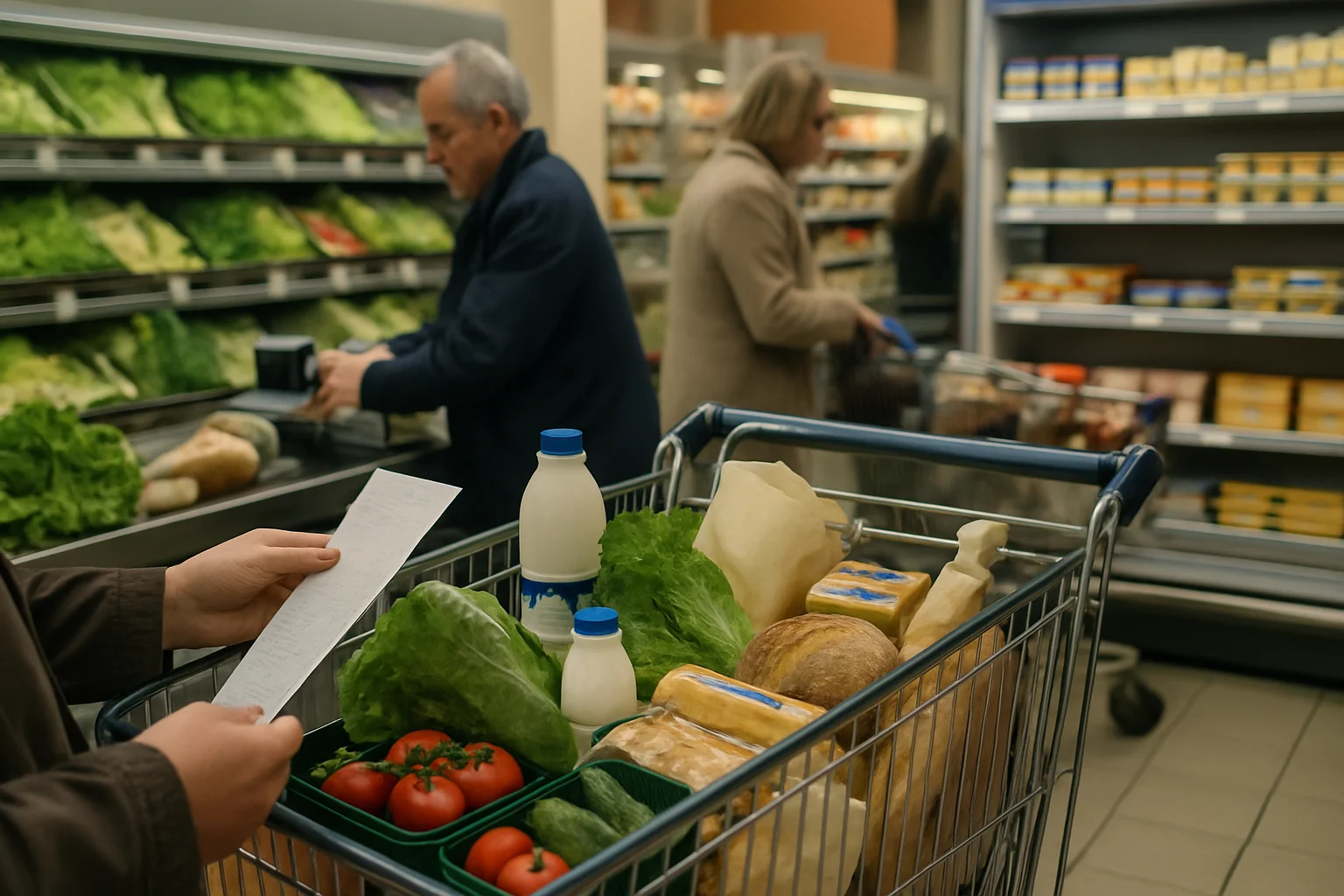 Voedselprijzen in Frankrijk in tien jaar met ruim 35% gestegen