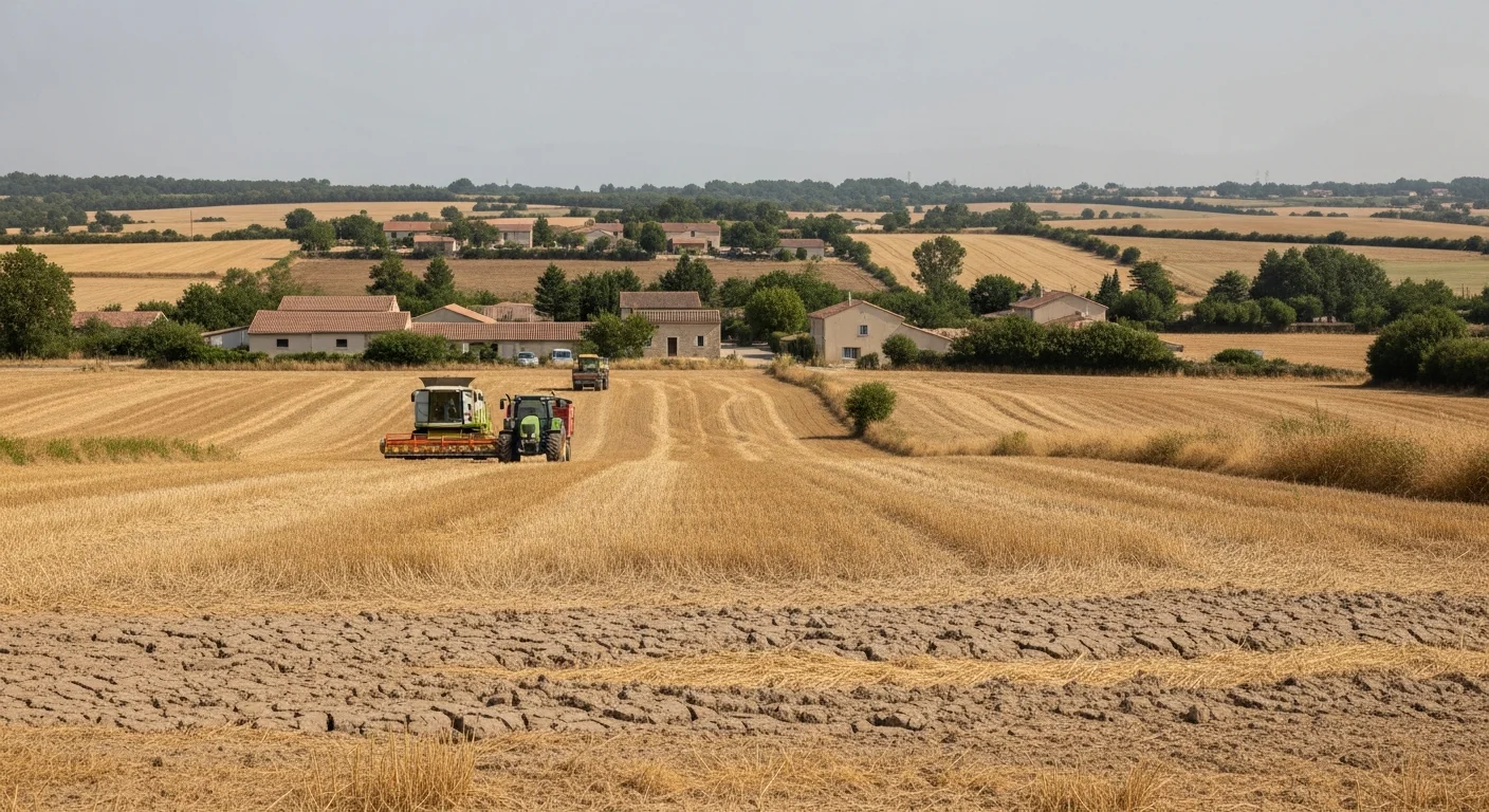 Frankrijk overweegt invoering van nationale droogtebelasting voor steun aan agrarische sector