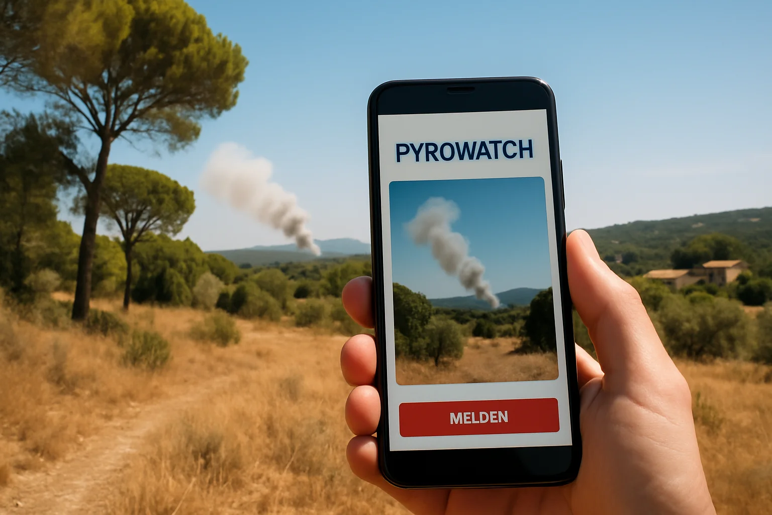 Nieuwe app Pyrowatch versnelt alarmering bij bosbranden in Zuid-Frankrijk