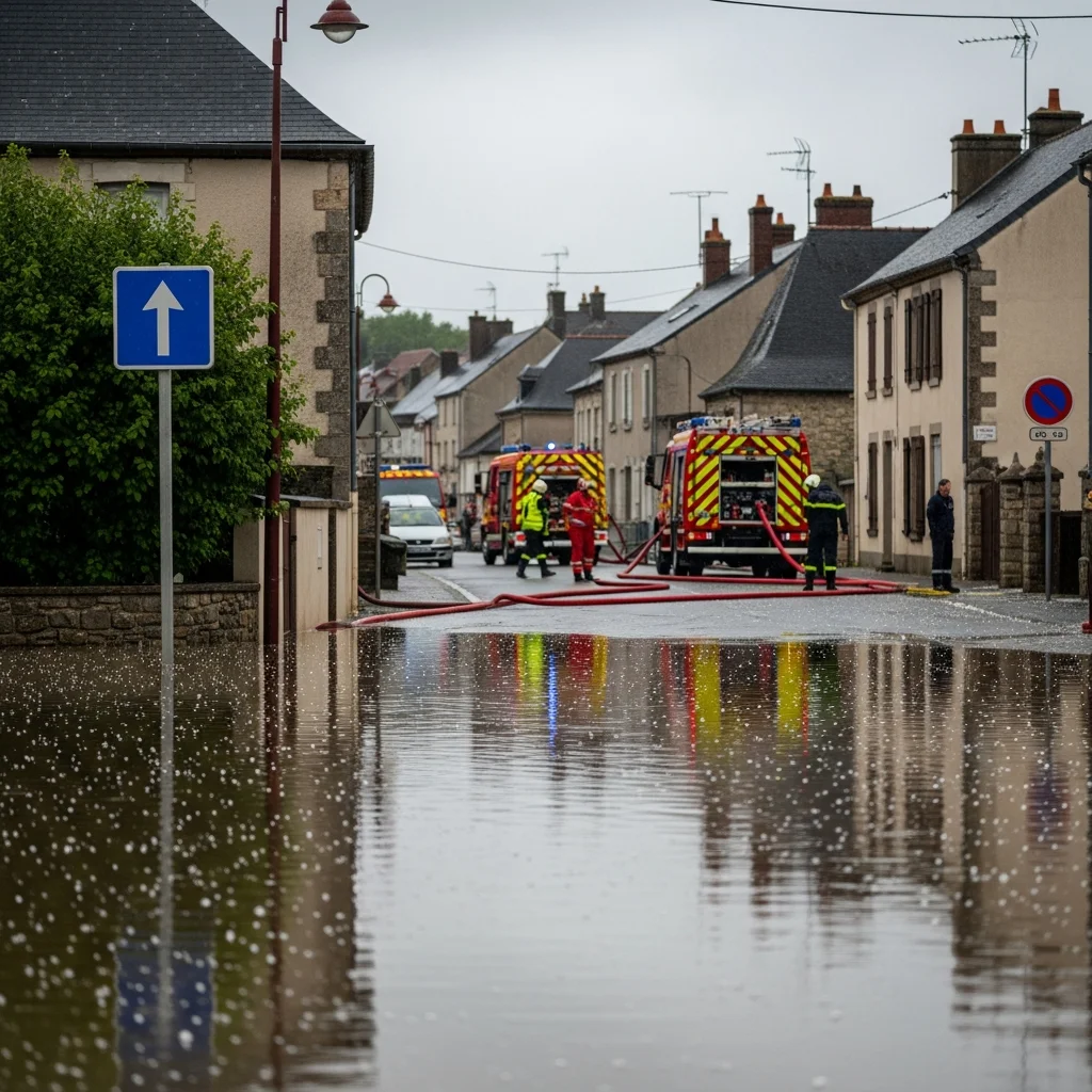 Zware regenval zorgt voor overstromingen in Haute-Garonne