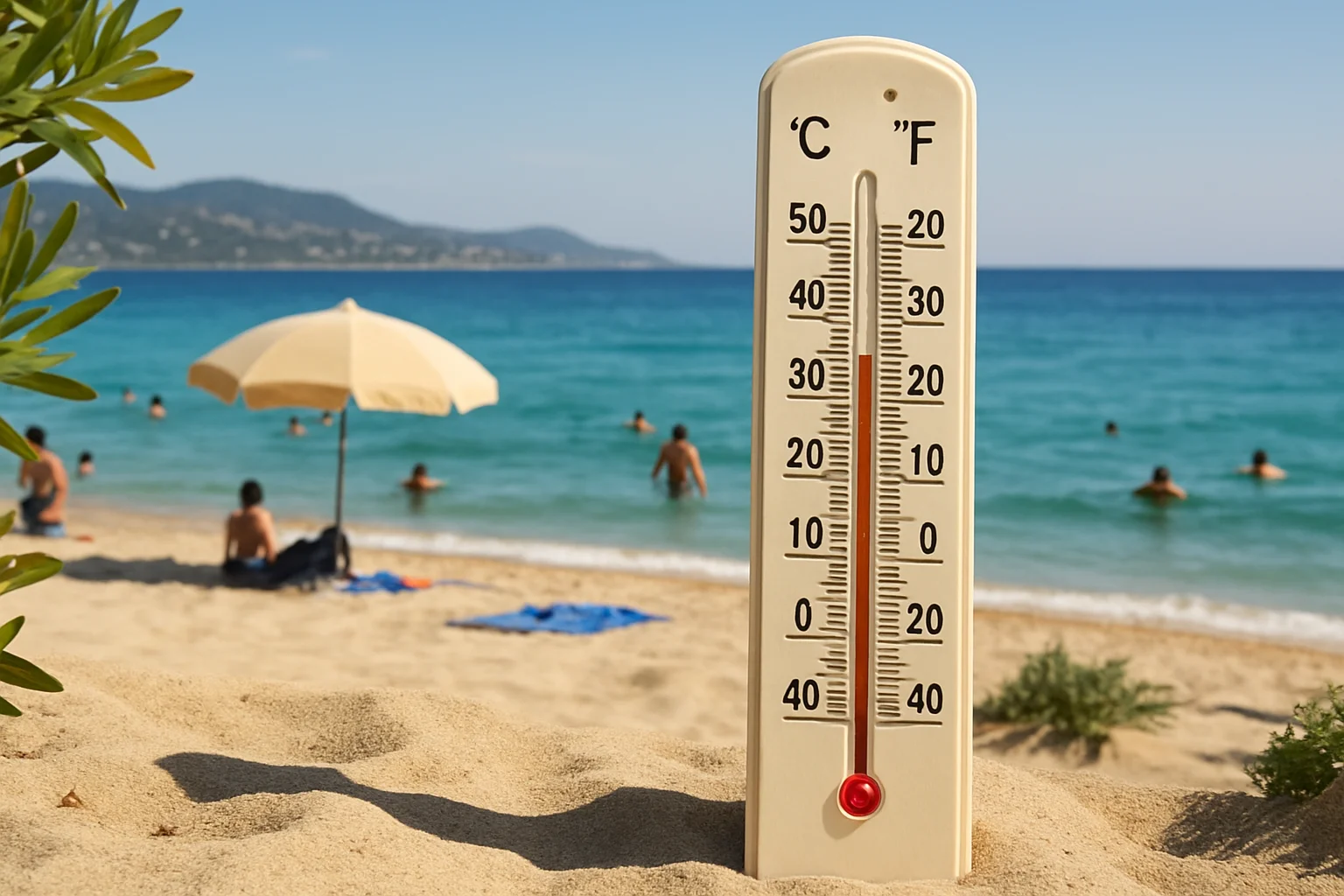 Zee bij Côte d’Azur voor het eerst boven 30 graden gemeten