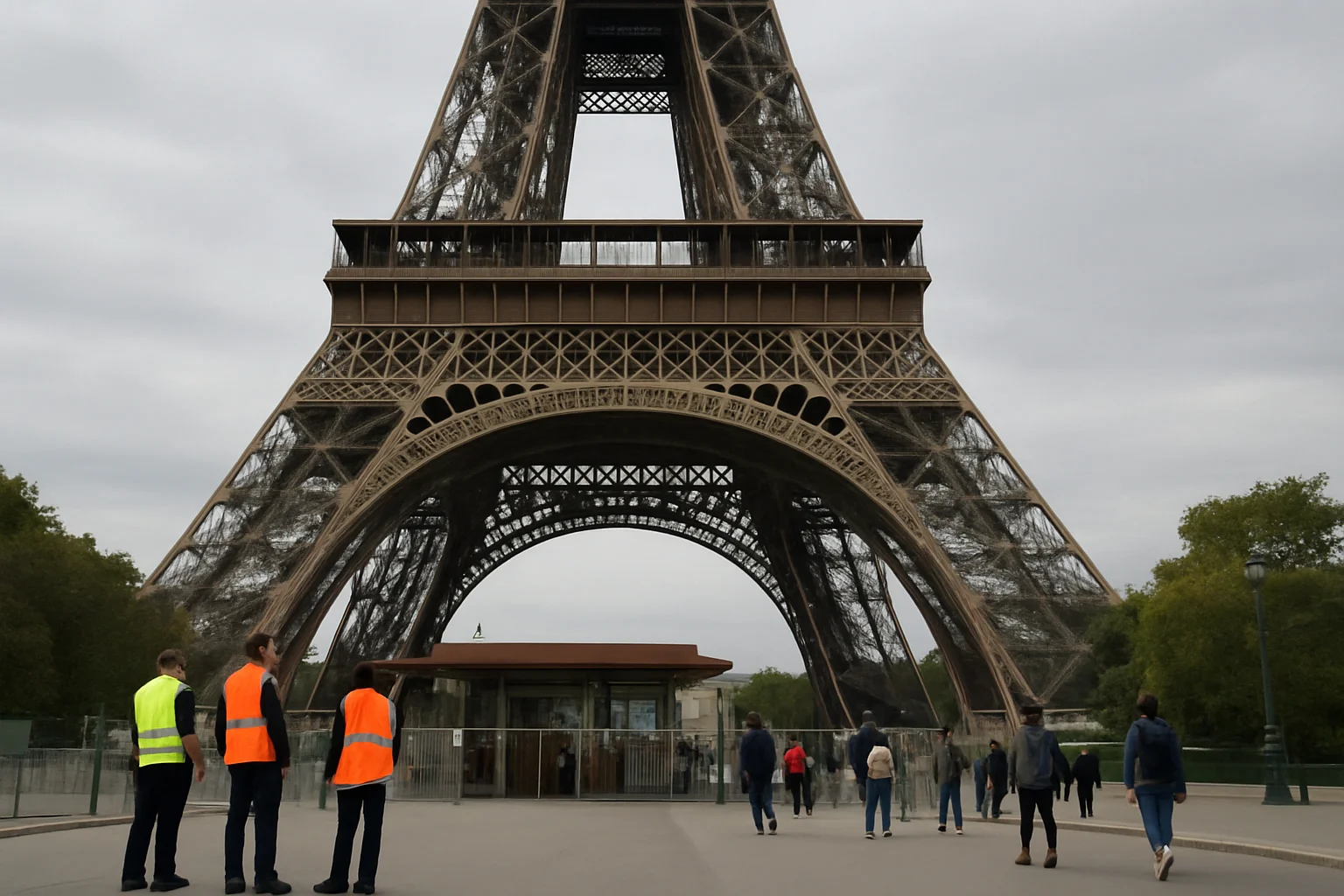 Eiffeltoren heropent na staking om vermeende discriminatie van vrouwelijke werknemers