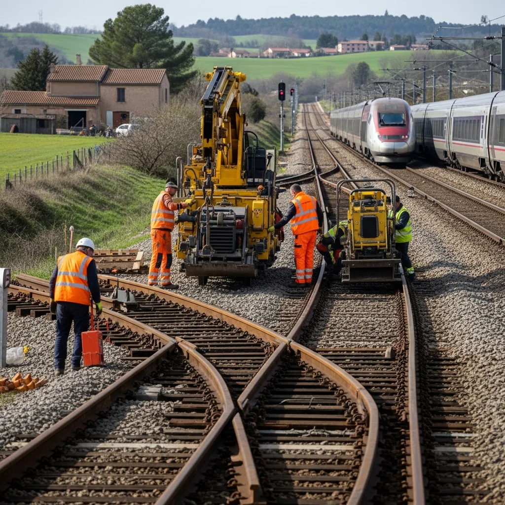 Grote spoorwerkzaamheden rondom Toulouse in mei 2026 leiden tot tijdelijke stremmingen