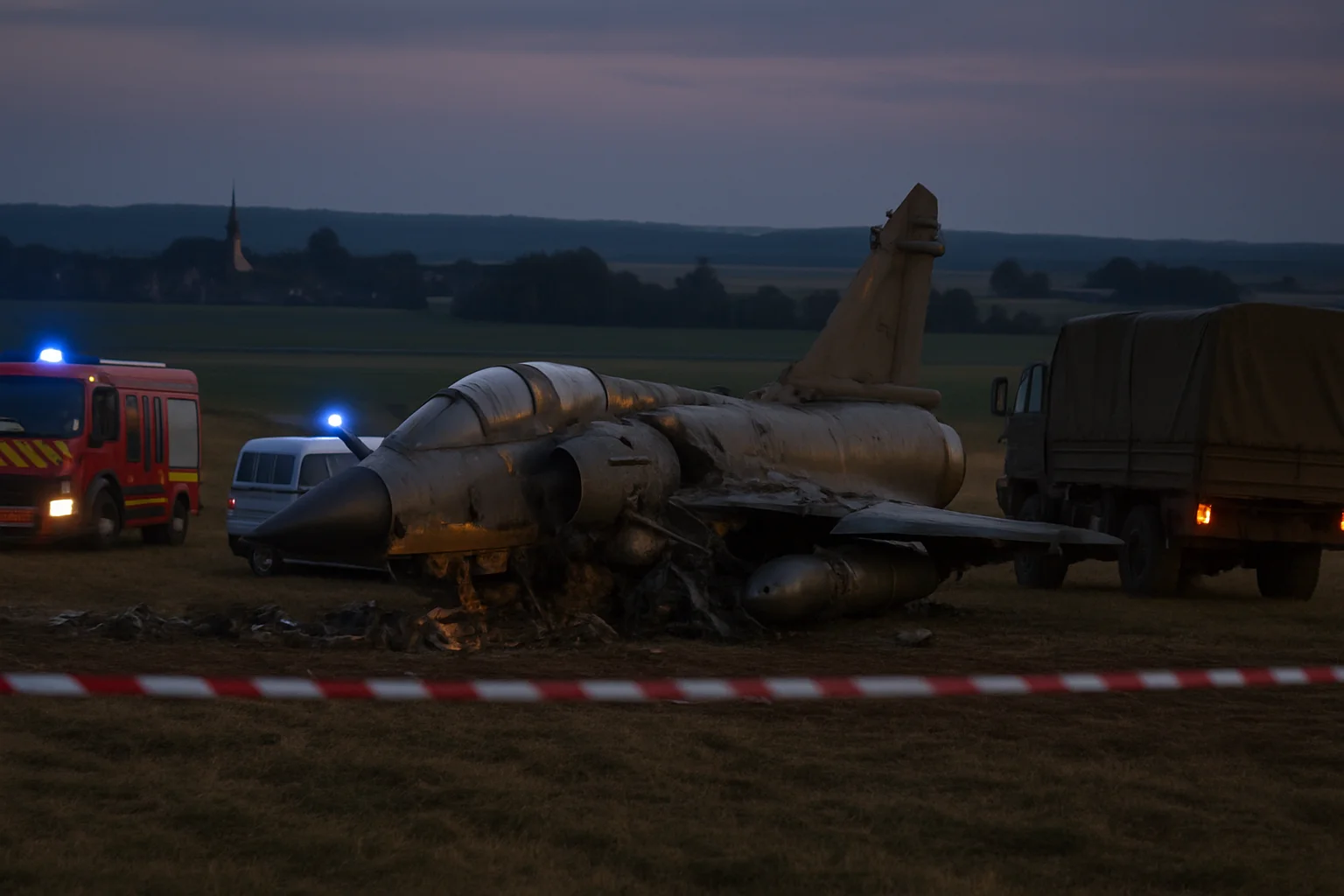 Militaire straaljager neergestort bij Metz: minstens één dode, zoekactie gaande