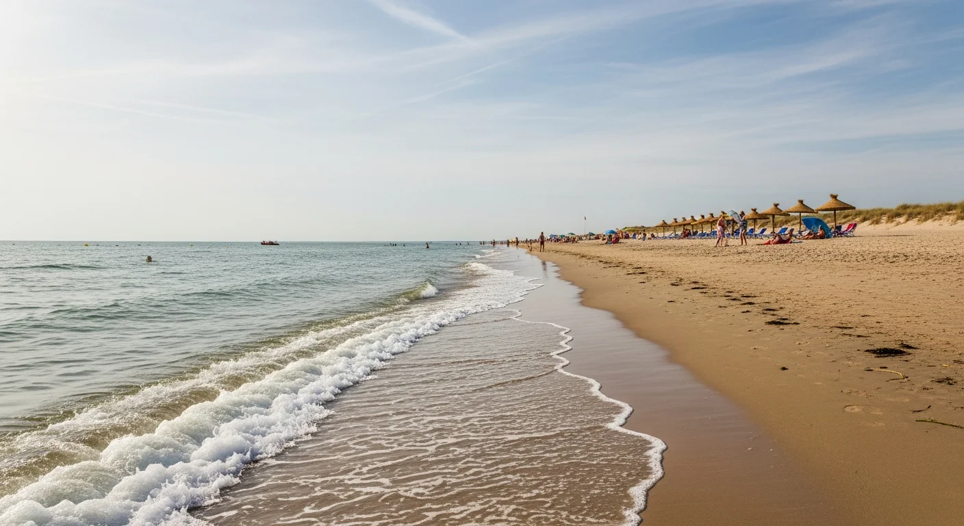 Ophef op Frans strand na berisping topless zonnebadster