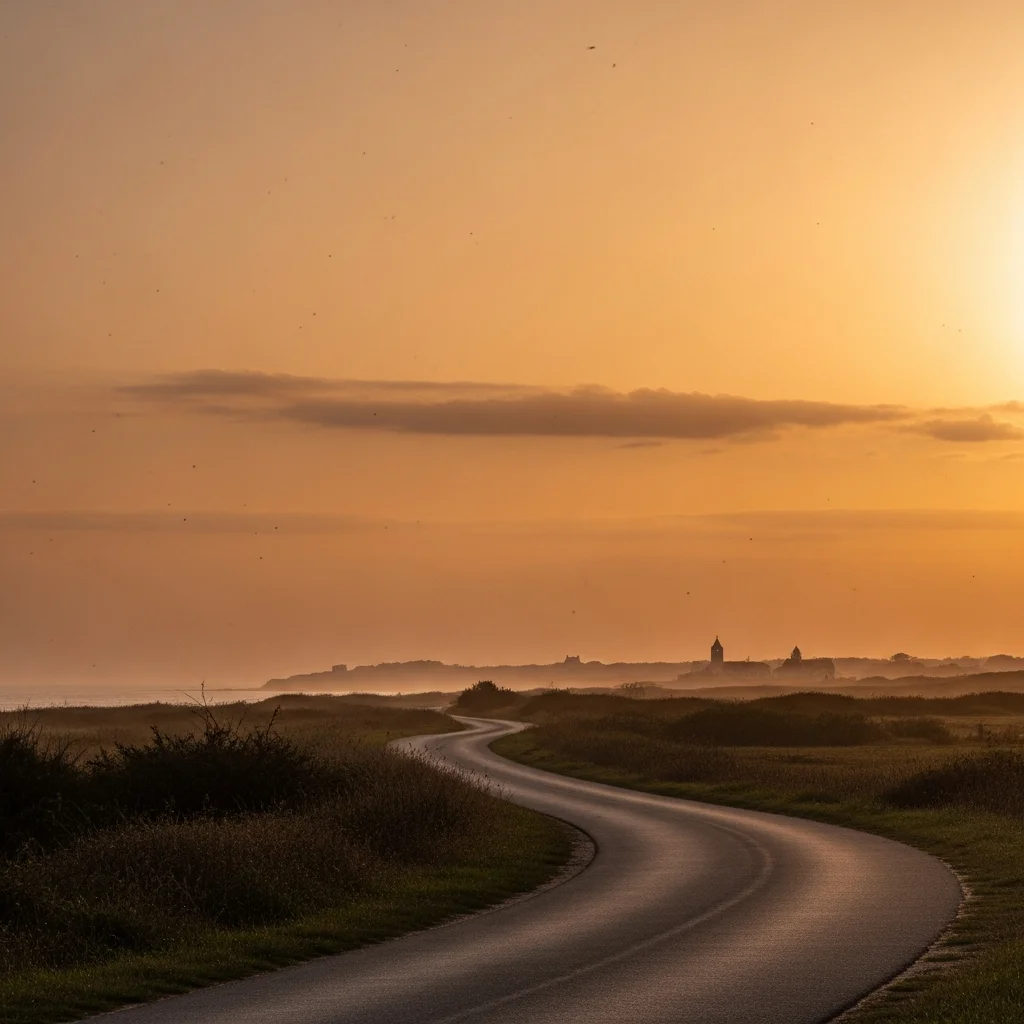 Zand uit de Sahara kleurt het weekendlicht in West-Frankrijk oranje en beïnvloedt luchtkwaliteit