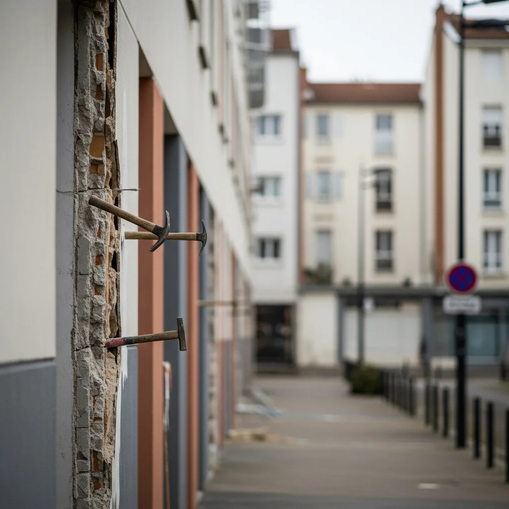 Bewoners slopen muren in woningcomplex Toulouse vanwege defecte liften