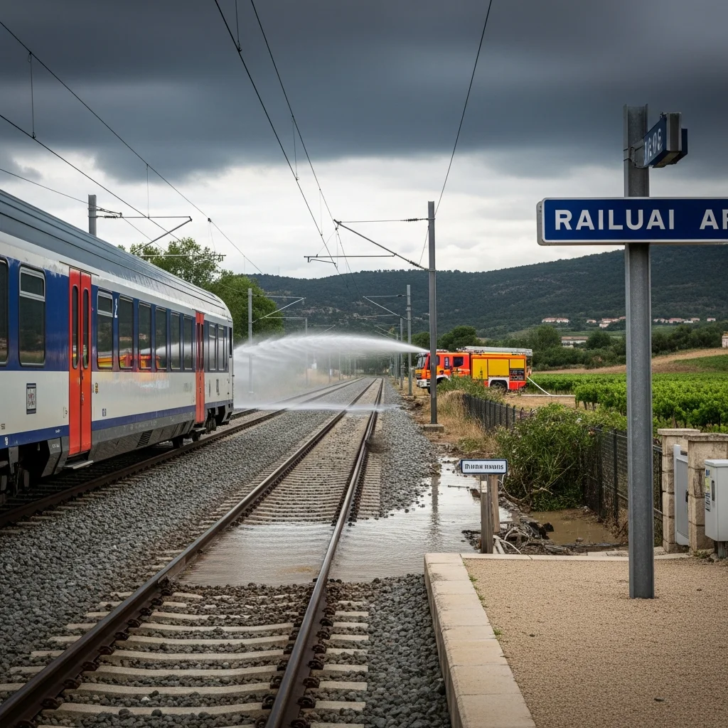 Vier dagen vertraging voor treinreiziger door overstromingen en incidenten in Zuid-Frankrijk