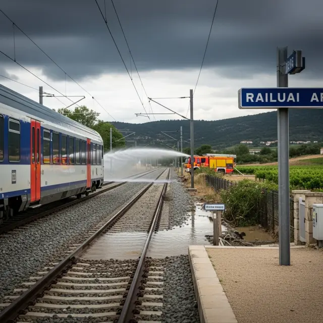 Vier dagen vertraging voor treinreiziger door overstromingen en incidenten in Zuid-Frankrijk