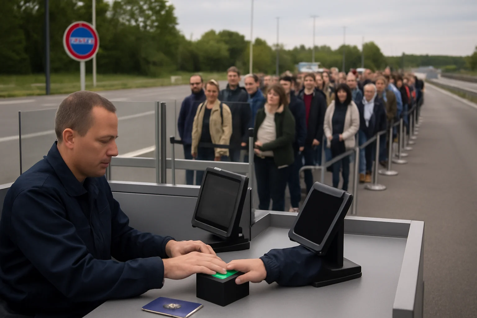 Tijdelijke uitzonderingen op EES-biometrics aan Franse grens lopen af: kans op langere wachttijden vanaf maandag