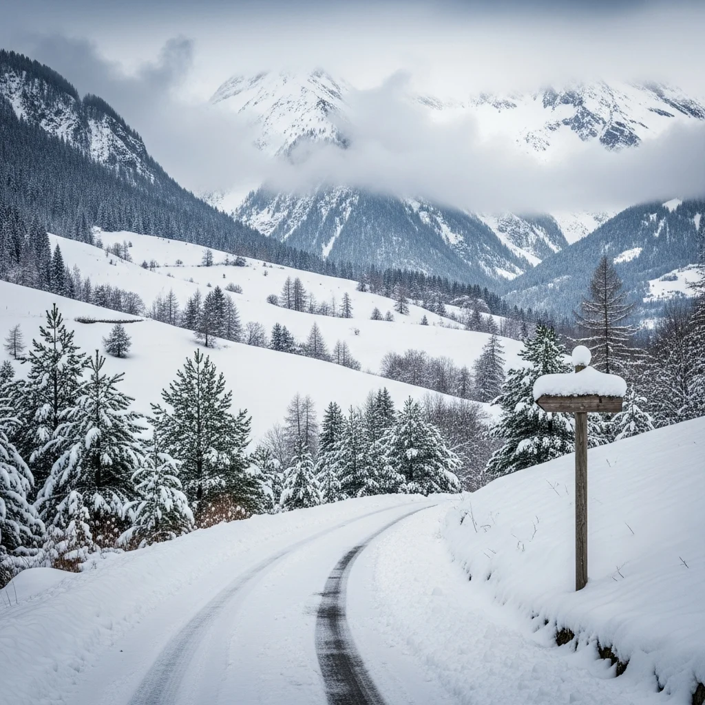 Flinke temperatuurdaling en kans op winterse neerslag in Frankrijk vanaf woensdag
