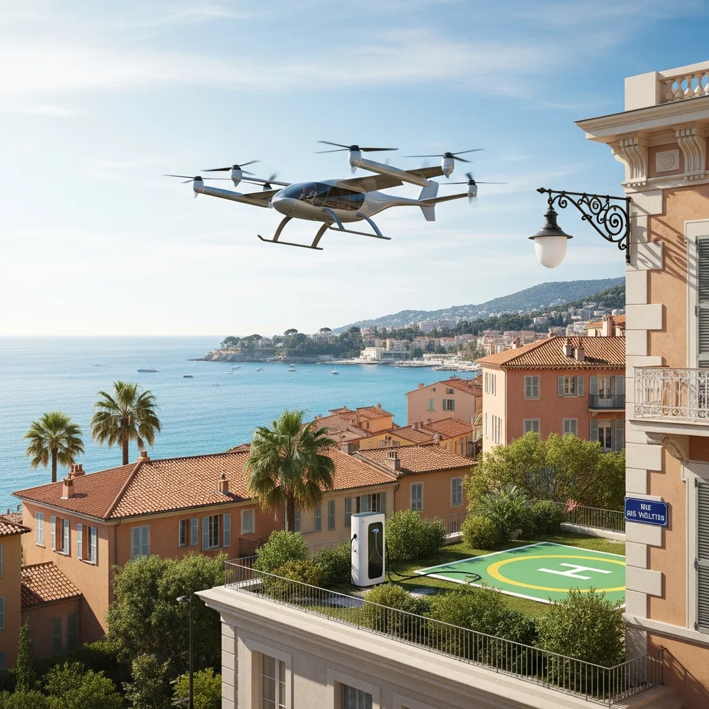 Voorbereidingen voor elektrisch luchtvervoer aan de Côte d’Azur in volle gang