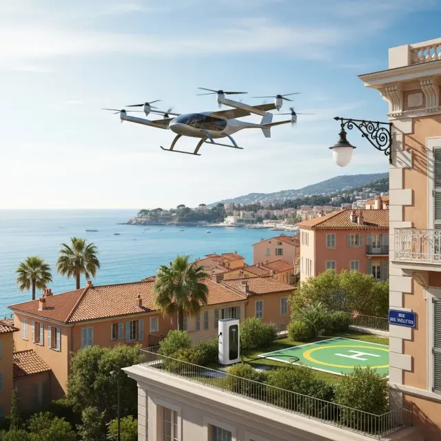 Voorbereidingen voor elektrisch luchtvervoer aan de Côte d’Azur in volle gang