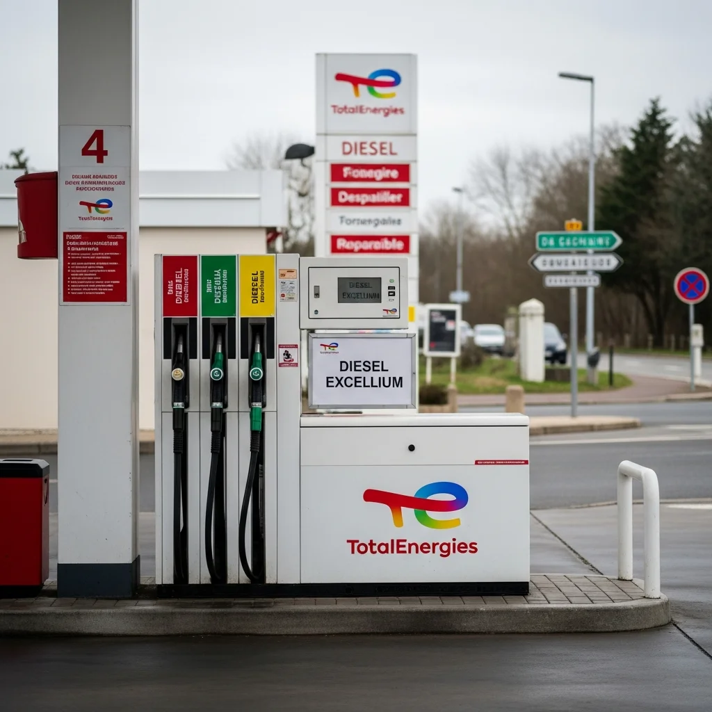 TotalEnergies stopt tijdelijk met verkoop Diesel Excellium door aanhoudende dieselschaarste