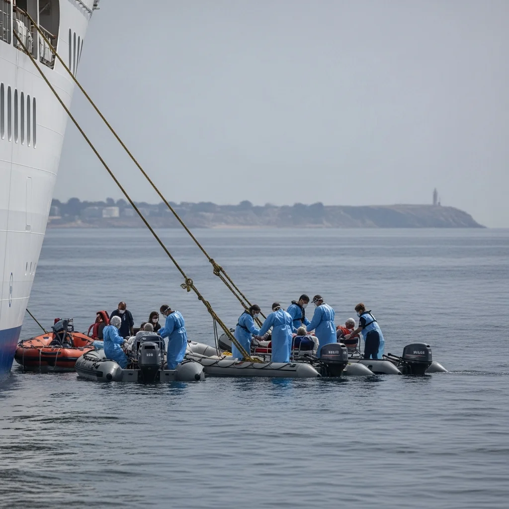 Cruiseschip met hantavirus gevallen stilgelegd: zieken geëvacueerd, aankomst in Spanje verwacht