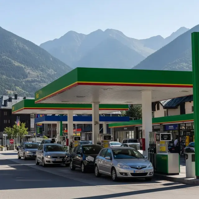 Frankrijkgangers tanken weer goedkoop in Andorra na snelle heropening RN20