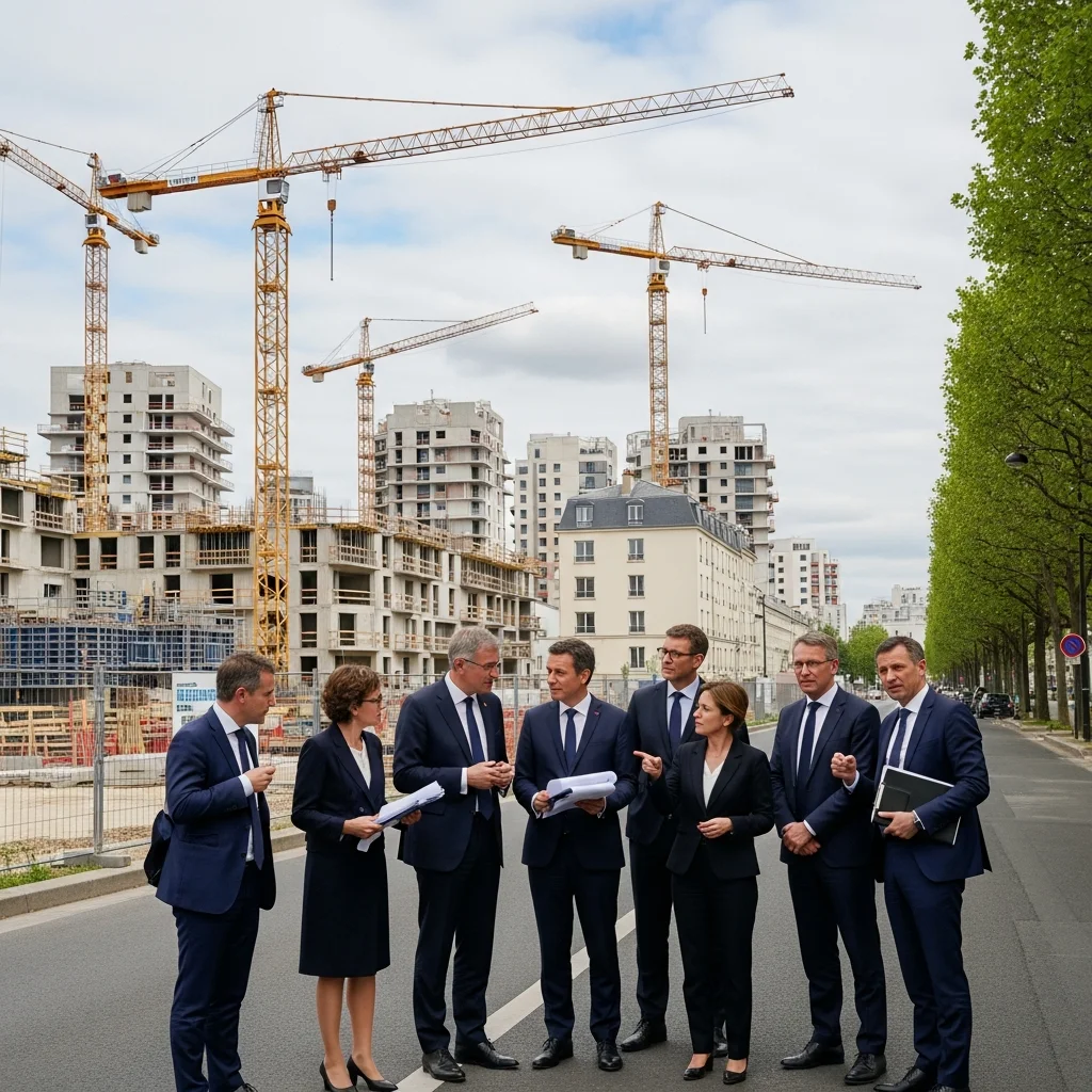 Franse regering bezoekt bouwplaats in Rosny‑sous‑Bois: woningbouw en steunmaatregelen in de schijnwerpers