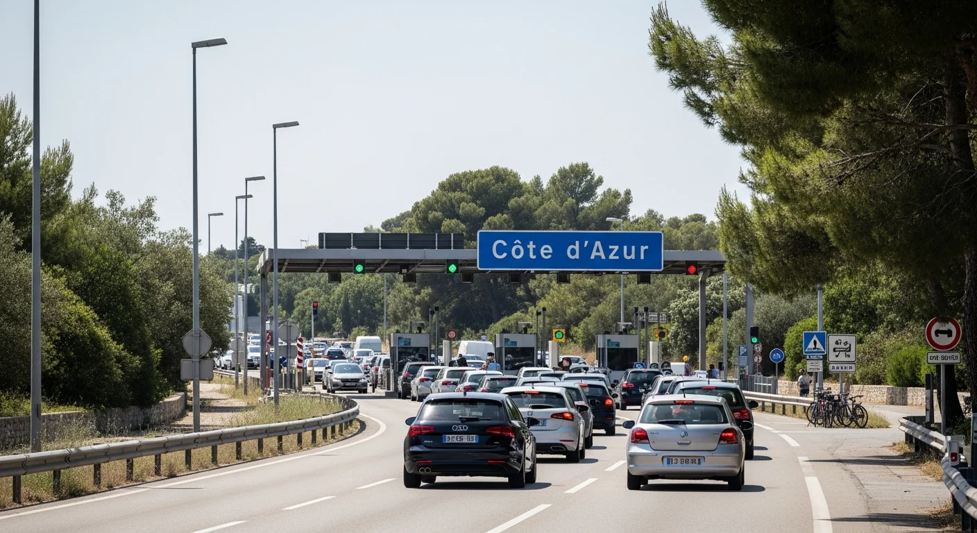 Verkeersdrukte en vertragingen verwacht op Côte d’Azur dit weekend door chassé-croisé